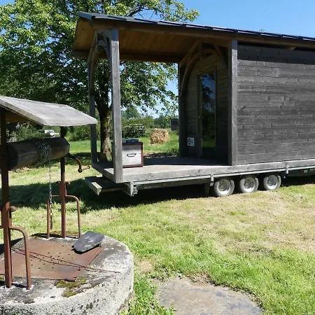 Gite En Materiaux Naturels Sauna, Bain Nordique Avec Vue Sur Les Couchers De Soleil Et Chevaux Vausseroux